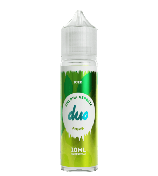 DUO ICED Longfill - Zielona Herbata Pigwa 10ml