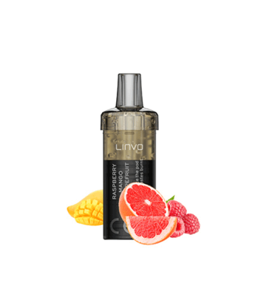 linvo-pod-max-raspberry-mango-grapefruit